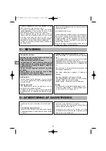 Preview for 36 page of Campingaz CAMPING DUO GRILL CV Manual