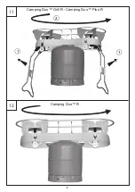 Preview for 8 page of Campingaz CAMPING DUO GRILL R Manual