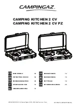 Preview for 1 page of Campingaz CAMPING KITCHEN 2 CV Instructions For Use Manual