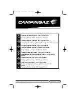 Campingaz camping kitchen stove User Manual preview