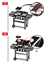 Preview for 22 page of Campingaz Classic WLD 4 Series Assembly Instructions Manual