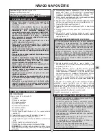 Preview for 25 page of Campingaz Compact EX CV Instructions For Use Manual