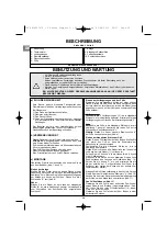 Preview for 38 page of Campingaz Compact L 2 Series Operation And Maintenance