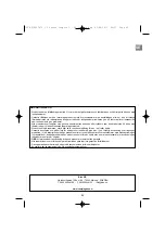 Preview for 55 page of Campingaz Compact L 2 Series Operation And Maintenance