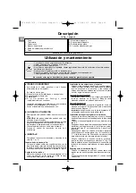 Preview for 68 page of Campingaz Compact L 2 Series Operation And Maintenance