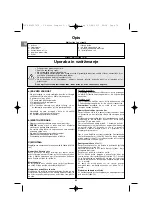 Preview for 92 page of Campingaz Compact L 2 Series Operation And Maintenance