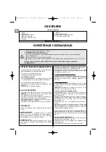 Preview for 110 page of Campingaz Compact L 2 Series Operation And Maintenance