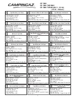 Preview for 3 page of Campingaz CR 5000 Thermo Instructions For Use Manual