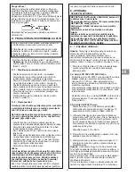 Preview for 33 page of Campingaz CR 5000 Thermo Instructions For Use Manual