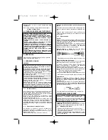 Предварительный просмотр 22 страницы Campingaz CR 5000 Turbo Instructions For Use Manual