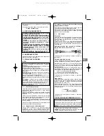 Предварительный просмотр 25 страницы Campingaz CR 5000 Turbo Instructions For Use Manual