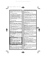 Предварительный просмотр 29 страницы Campingaz CR 5000 Turbo Instructions For Use Manual