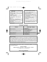 Предварительный просмотр 39 страницы Campingaz CR 5000 Turbo Instructions For Use Manual