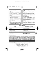 Предварительный просмотр 45 страницы Campingaz CR 5000 Turbo Instructions For Use Manual