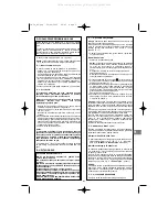 Предварительный просмотр 47 страницы Campingaz CR 5000 Turbo Instructions For Use Manual