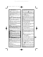 Предварительный просмотр 53 страницы Campingaz CR 5000 Turbo Instructions For Use Manual