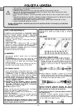 Preview for 44 page of Campingaz DELANO CLASSIC Operation And Maintenance Manual