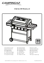 Campingaz DH Woody LX 4 Series Assembly Instructions Manual preview