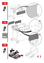 Preview for 15 page of Campingaz DH Woody LX 4 Series Assembly Instructions Manual