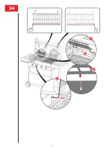 Preview for 27 page of Campingaz DH Woody LX 4 Series Assembly Instructions Manual