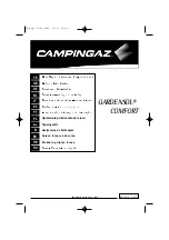 Campingaz GARDENSOL COMFORT Manual preview
