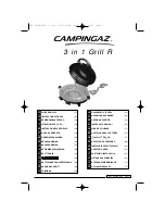 Campingaz Grill R Instructions For Use Manual preview