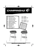 Preview for 1 page of Campingaz GRILLADERO Instructions For Use Manual