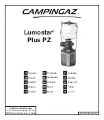 Preview for 1 page of Campingaz Lumostar Plus PZ Instructions For Use Manual