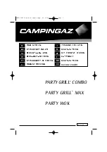 Campingaz PARTY GR1LV COMBO Instructions For Use Manual preview