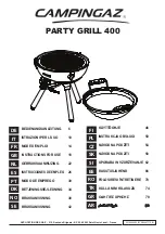 Preview for 1 page of Campingaz PARTY GRILL 400 Instructions For Use Manual