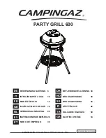 Preview for 1 page of Campingaz PARTY GRILL 600 Instructions For Use Manual