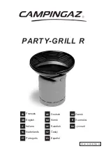 Campingaz PARTY-GRILL R Manual preview