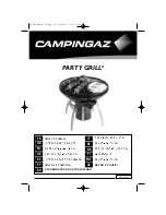 Campingaz Party Grill Instructions For Use Manual preview