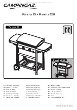 Campingaz Plancha EX Assembly Instructions Manual preview