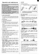 Preview for 9 page of Campingaz RBS ESTATE 4 Series Operation And Maintenance