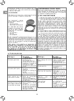 Preview for 26 page of Campingaz RBS LD Vario 3 Series Operation And Maintenance