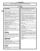 Preview for 8 page of Campingaz Sun Force Advantage User Manual