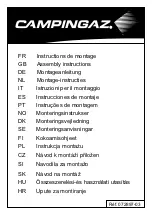 Preview for 1 page of Campingaz TEXAS DELUXE EXTRA Assembly Instructions Manual