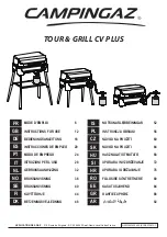 Preview for 2 page of Campingaz TOUR & GRILL CV PLUS Instructions For Use Manual