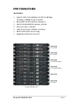 Preview for 3 page of Camplex CMX-FG600 User Manual