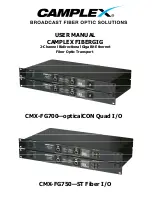 Preview for 1 page of Camplex CMX-FG700 User Manual