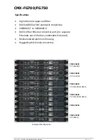 Preview for 3 page of Camplex CMX-FG700 User Manual