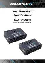 Camplex CMX-FMCH003-T User Manual And Specifications preview