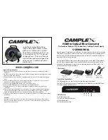 Camplex CMX-HDMIF User Manual preview