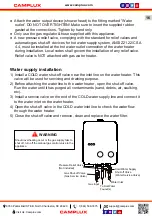 Preview for 17 page of Camplux AY132 Series Use & Care Manual