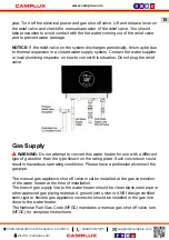 Preview for 19 page of Camplux CA318 Use & Care Manual