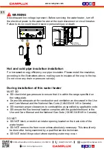 Preview for 32 page of Camplux CA318 Use & Care Manual