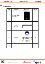 Preview for 44 page of Camplux CA318 Use & Care Manual