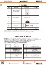 Preview for 40 page of Camplux CA528 Use & Care Manual