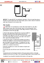 Предварительный просмотр 20 страницы Camplux CA686M-LP Use & Care Manual